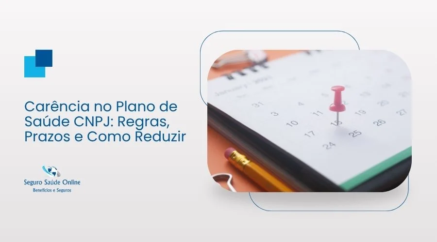 Gestor de RH analisando prazos de carência e contratos de saúde corporativa