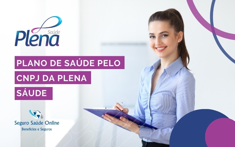 Plano de Saúde pelo CNPJ da Plena Saúde