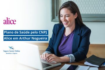 Plano de Saúde Alice Saúde pelo CNPJ em Artur Nogueira