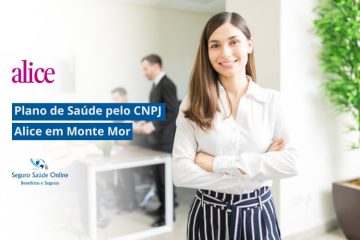 Plano de Saúde Alice Saúde pelo CNPJ em Monte Mor
