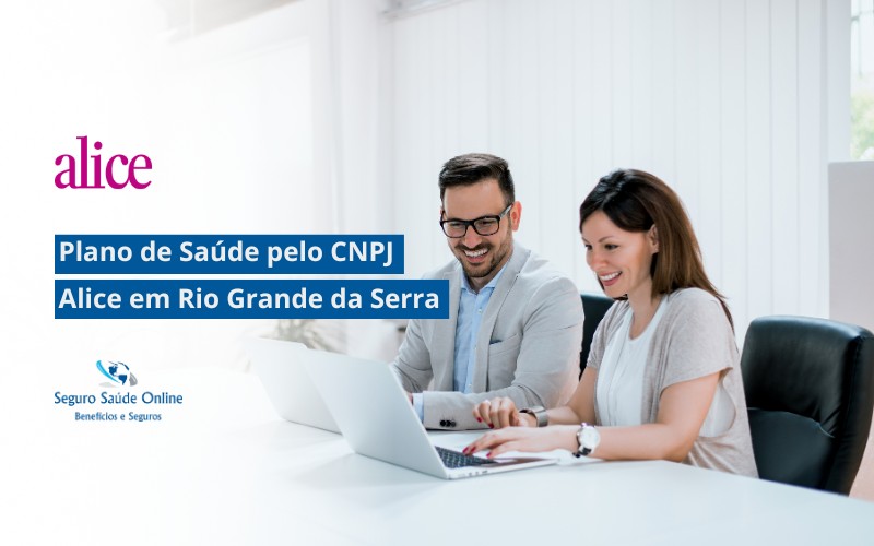 Plano de Saúde Alice Saúde pelo CNPJ em Rio Grande da Serra