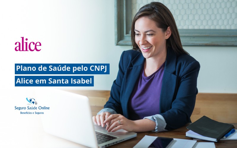 Plano de Saúde Alice Saúde pelo CNPJ em Santa Isabel