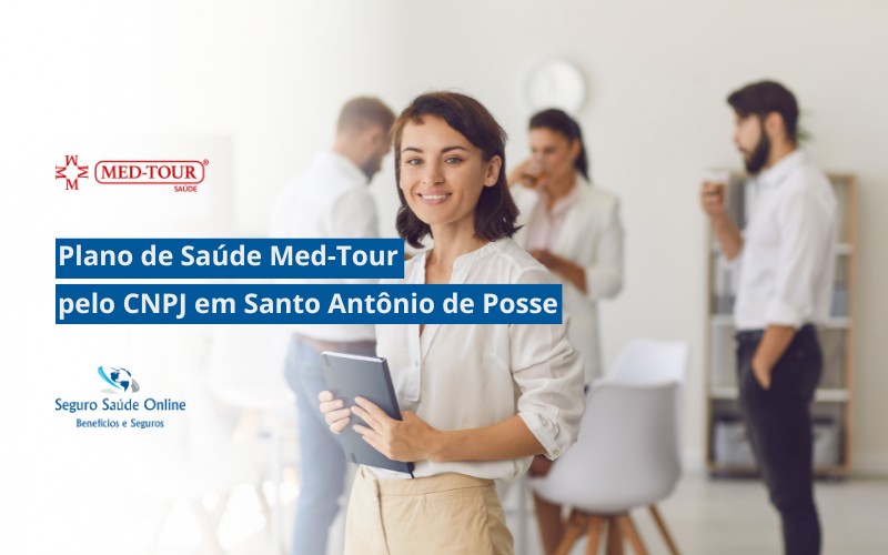 Plano de Saúde Med-Tour pelo CNPJ em Santo Antônio de Posse